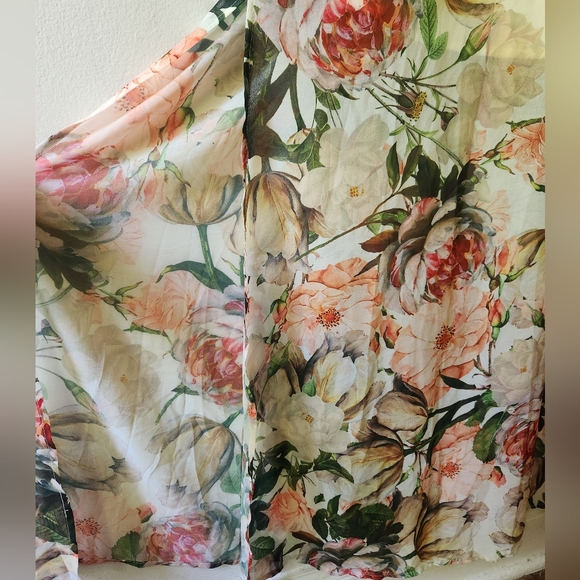 Alexia Admor Floral Maxi Cold Shoulder Dress - Picture 5 of 7